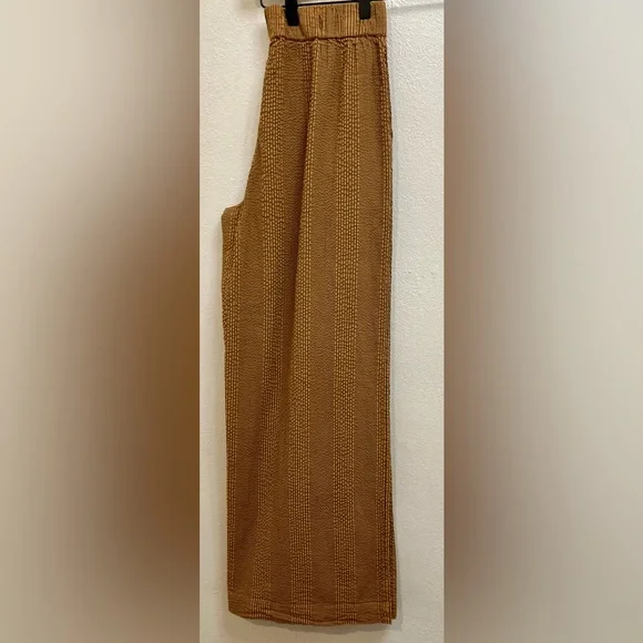 NWT Free People Seersucker Wide Leg Pants Small $138 - Picture 8 of 10